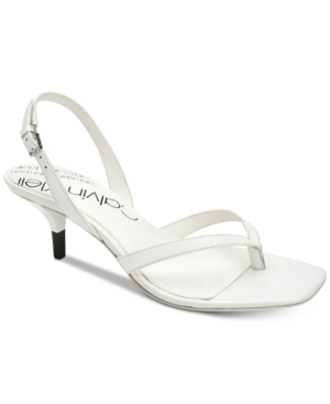 calvin klein monty thong sandal