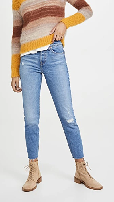 Levi's Wedgie Icon Fit Jeans In Jive Taps