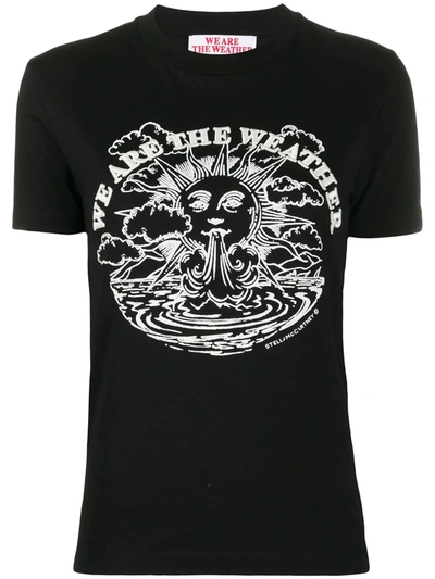 Stella Mccartney We Are The Weather T-shirt In Black ModeSens