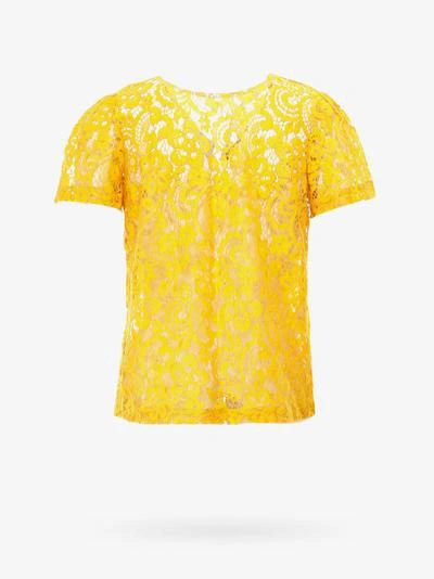 Semicouture Top In Yellow