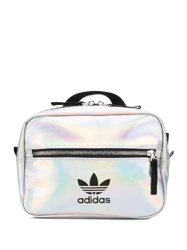 adidas mini airliner bag silver