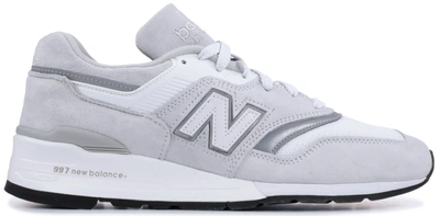 Pre-owned New Balance  997 Detachable Logos Light Grey In Light Grey/white