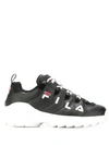 Fila Sneaker Leather Coutdown Low 1010709 25y In Black