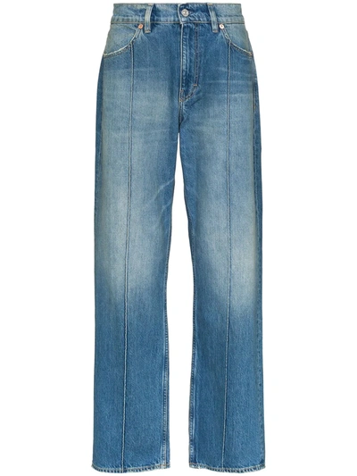 Our Legacy Formal Cut Crease Jeans In Blue