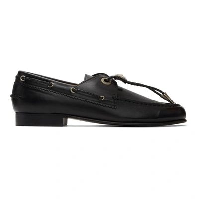Toga Western Cord Loafers In Black