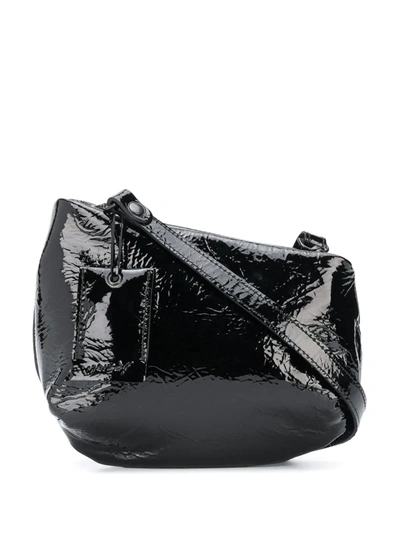 Marsèll Distressed Crossbody Bag In Black