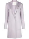 Adam Lippes Zibelline Cashmere Car Coat In Purple