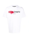 Palm Angels Tokyo Sprayed T-shirt In White