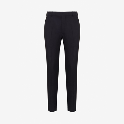 Alexander Mcqueen Tailored Trousers In Black