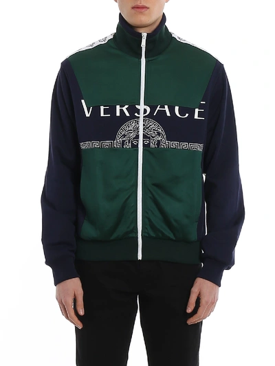 Versace Compilation Sweatshirt In Green