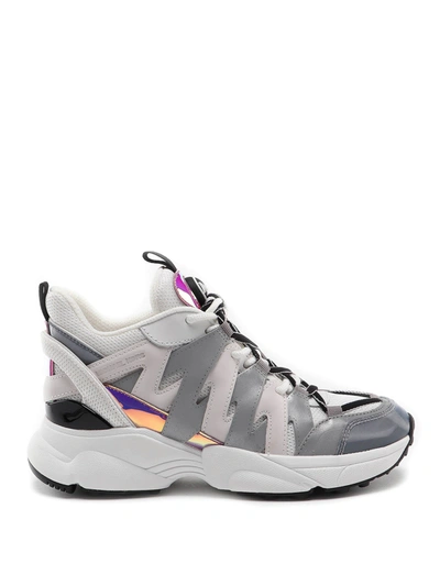 Michael Kors Hero Sneakers In Grey