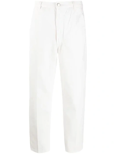 Rachel Comey High-waisted Cropped Trousers In White