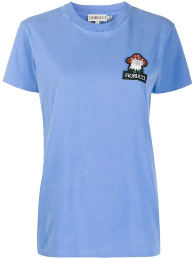 Fiorucci 'mushroom' T-shirt In Blue