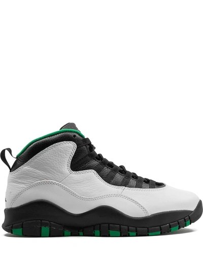 Jordan Air  10 Seattle Supersonics In White