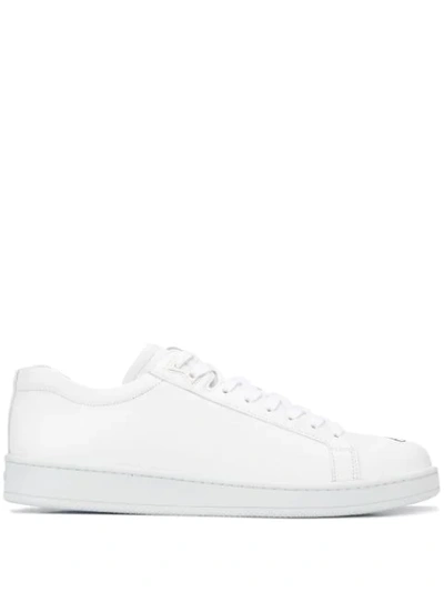 Kenzo Kung-fu Rat Print Tennix Sneakers In White