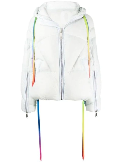 Khrisjoy Oversized Puffer Jacket In White