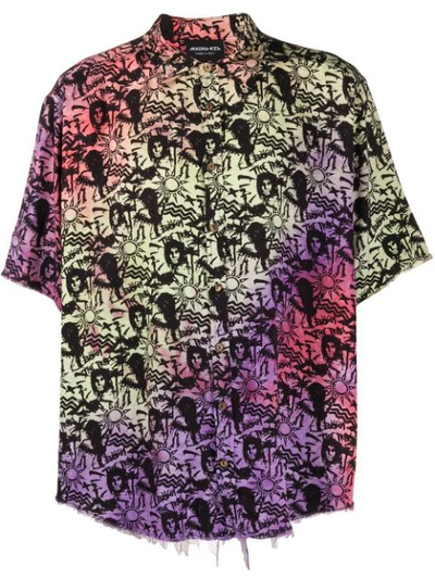 Mauna Kea Embroidered Short-sleeve Shirt In Multi