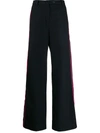 Miaoran Side-stripe Tailored Trousers In Blue