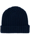 Warm-me Alex Cashmere Beanie In Blue