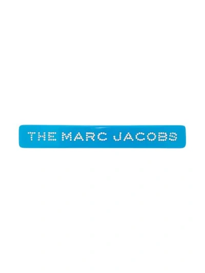 Marc Jacobs The Barrette Hair Clip In Blue