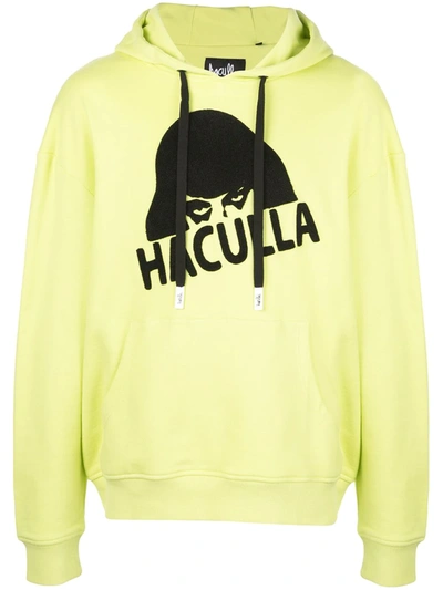 Haculla Gloss Drop Shoulder Hoodie In Green