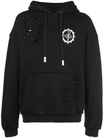 Haculla Poison Drop-shoulder Hoody In Black