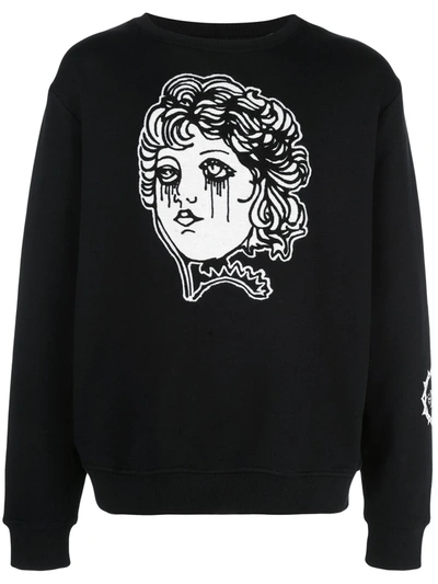 Haculla Cry Sweatshirt In Black