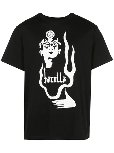 Haculla Pain Graphic T-shirt In Black