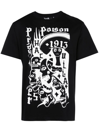 Haculla Poison Graphic T-shirt In Black
