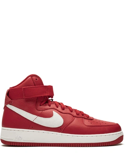 Nike Air Force 1 Retro Trainers In Red