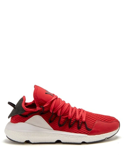 Y-3 Men's Kusari Boost&trade; Sneakers, Chili Pepper In Red