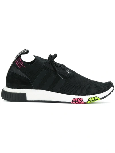 Adidas Originals Black Nmd Racer Primeknit Sneakers