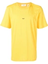 Helmut Lang Taxi-print Cotton-jersey T-shirt In Yellow
