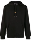 Helmut Lang Taxi-print Hooded Sweatshirt In Black