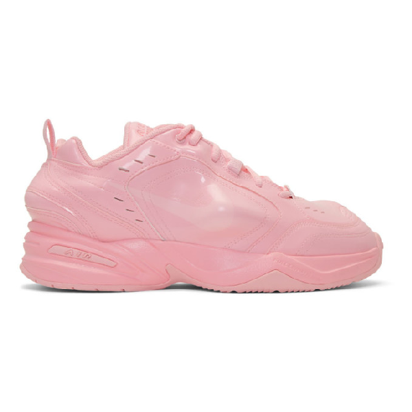 Nike Pink X Martine Rose Air Monarch Iv Sneakers In Medsoftpink | ModeSens