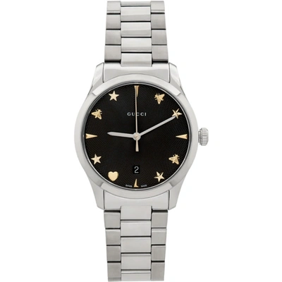 Gucci G-timeless 38mm In Metallic
