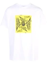Givenchy Paris Square Sun Graphic T-shirt In White