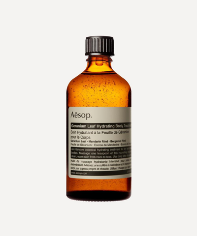 Aesop Geranium Leaf Hydrating Body Treatment 100ml In N/a