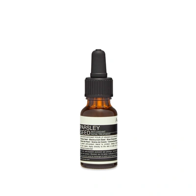 Aesop Parsley Seed Anti-oxidant Facial Treatment 15ml In N/a