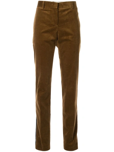 N°21 Slim-fit Trousers In Brown