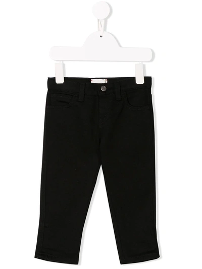 Gucci Babies' Straight-leg Jeans In Black