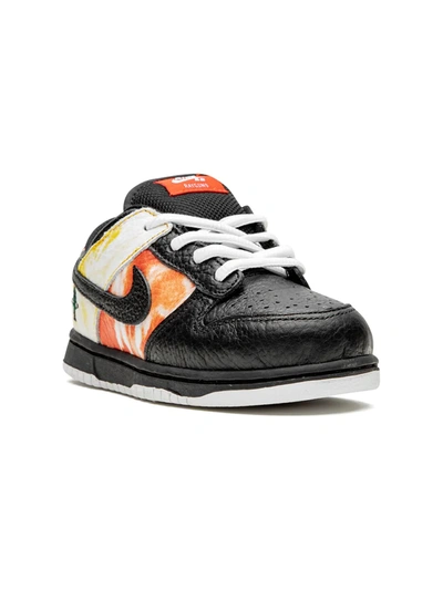 Nike Babies' Sb Dunk Low Qs "tie-dye Rayguns 2019 In Black