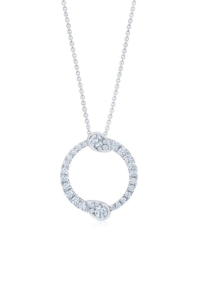 Kwiat Women's Eclipse 18k White Gold & Diamond Yin And Yang Pendant Necklace