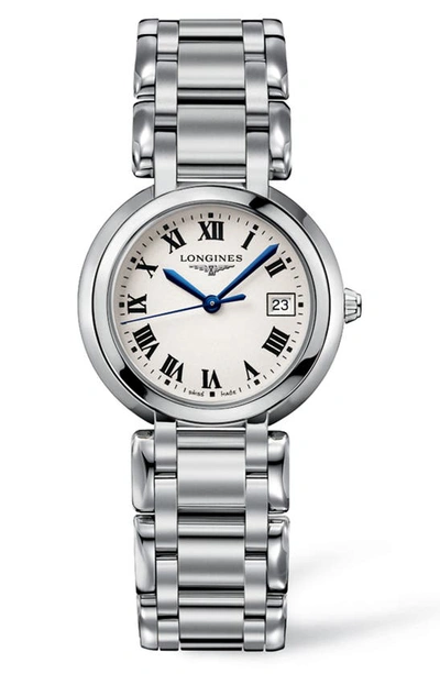 Longines Primaluna Bracelet Watch, 30mm In Silver