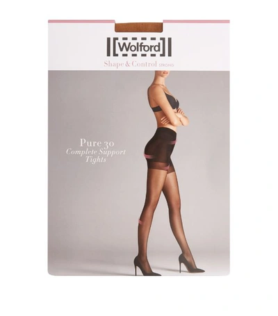 Wolford Complete Support 30 Tights In Neutral