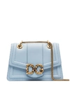 Dolce & Gabbana 'amore' Umhängetasche Mit Logo In Blue