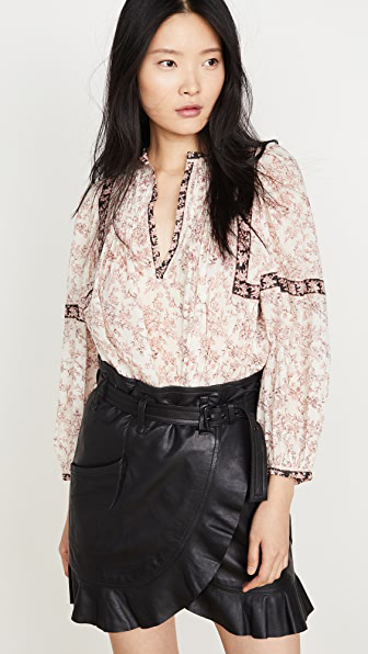 Isabel Marant Ãtoile Violette Top In Ecru | ModeSens