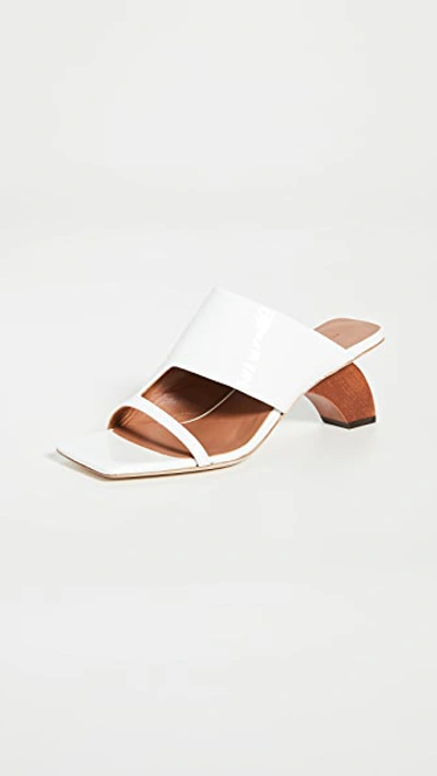 Rejina Pyo 60mm Leah Sandals In White