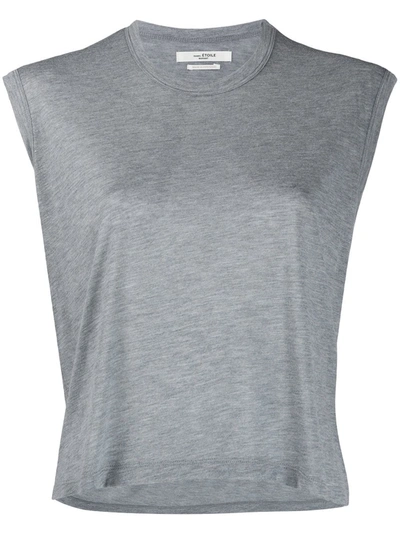 Isabel Marant Étoile Plain Loose-fit T-shirt In Grey