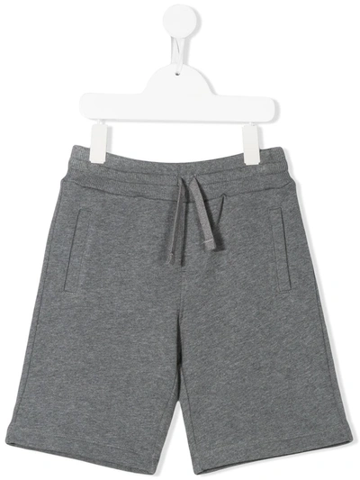 Dolce & Gabbana Drawstring-waist Shorts In Grey